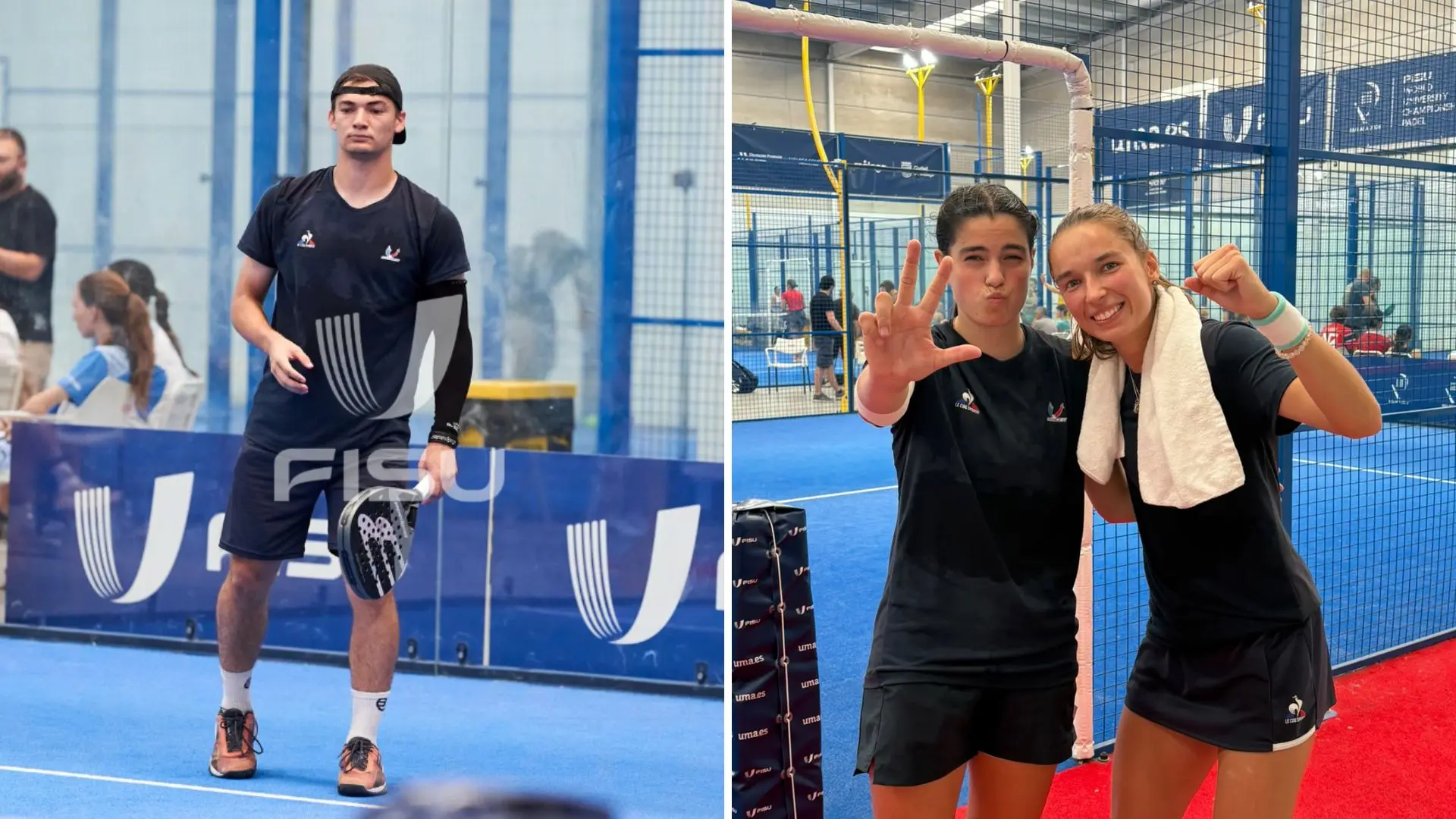 Mondiaux universitaires : l’argent pour Courrin et Bahurel, le bronze pour Bahurel et Mansart