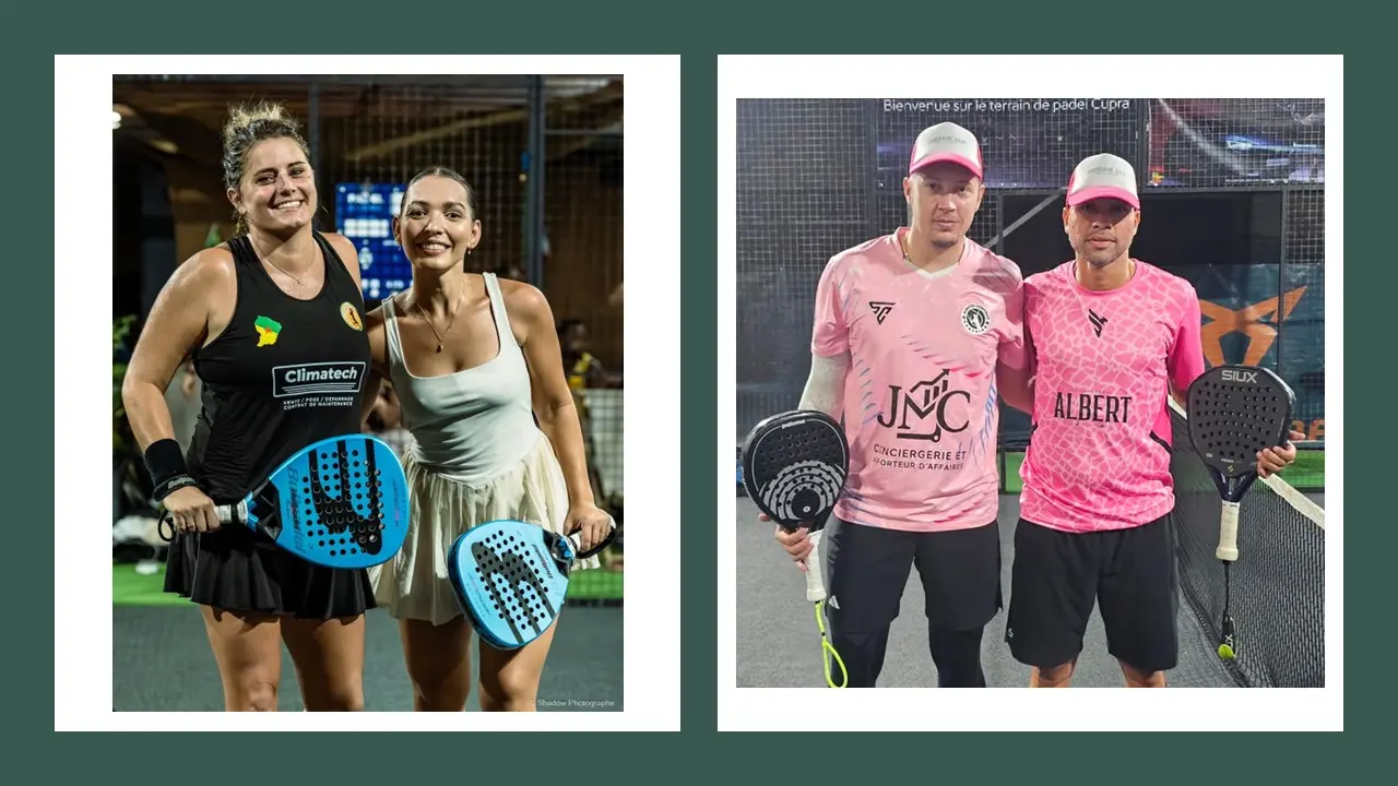 Contout / Magnan et Waucquier / Dardaud remportent le championnat de Guyane de padel 2026