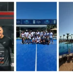 Avec le Pablo Ayma Padel Camp, Oasis Padel veut faire de la Tunisie une destination incontournable du padel premium | Padel Magazine Two men in sports jerseys pose together in a gym-like setting, smiling at the camera (padel scene). #1