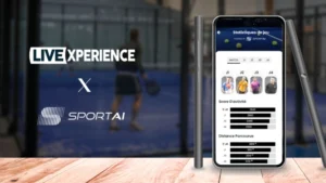 SportAI déploie son analyse de match par IA sur le réseau de terrains LiveXperience en France