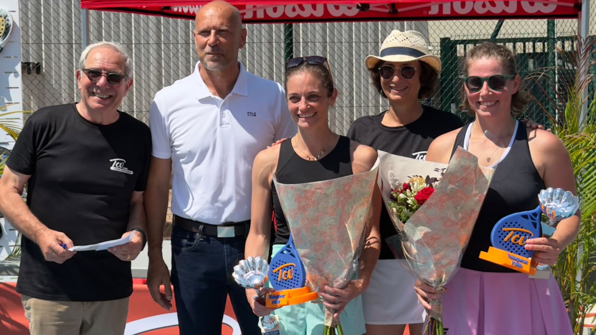 Un parcours parfait pour Duchêne et Tonda qui s'offrent le titre au P1000 dames TC Vernon