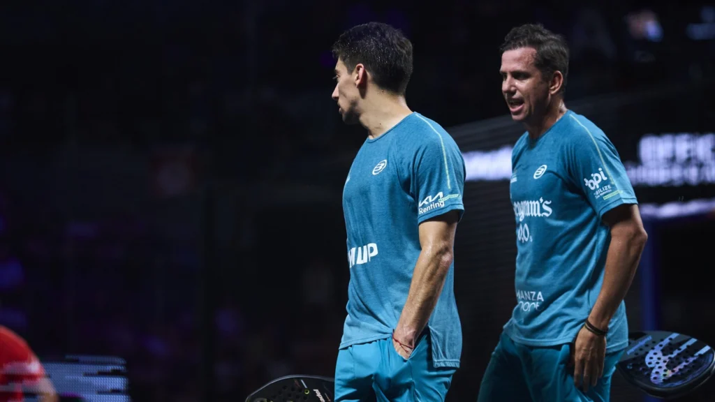 Martín Di Nenno: "Vi går framåt steg för steg"; Paquito Navarro: "Vid 37 års ålder känner jag mig fortfarande tävlingsinriktad" | Padel Magazine Martín Di Nenno: "Vi går framåt steg för steg"; Paquito Navarro: "Vid 37 års ålder känner jag mig fortfarande tävlingsinriktad"