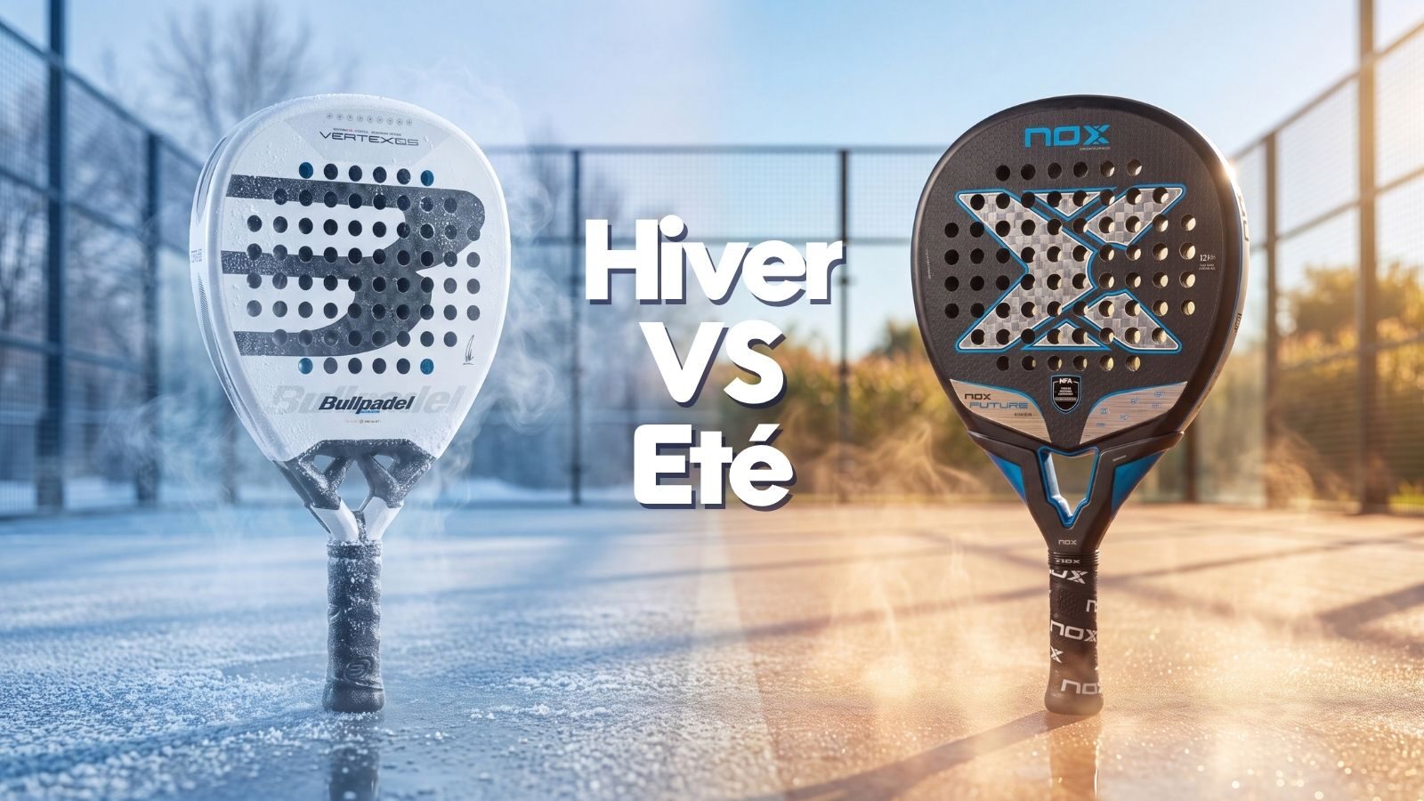 Hiver VS Été, l’impact de la température sur votre raquette de padel
