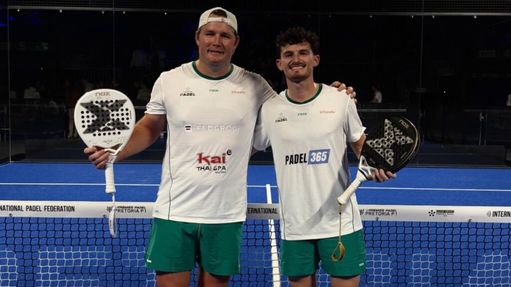Richard Ashforth, l'atout charme du padel sud-africain : « Je trouvais ce sport ridicule… aujourd'hui, c'est ma passion »