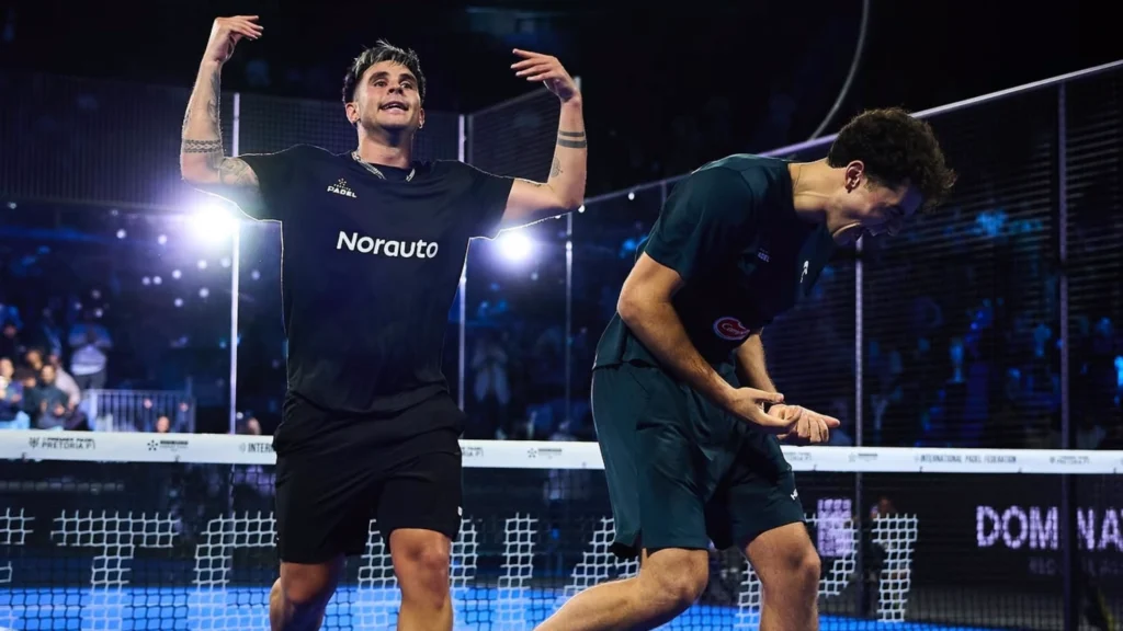 Leal et Guerrero renversent Lebrón et Augsburger au bout du suspense et retrouvent les sommets | Padel Magazine Leal et Guerrero renversent Lebrón et Augsburger au bout du suspense et retrouvent les sommets