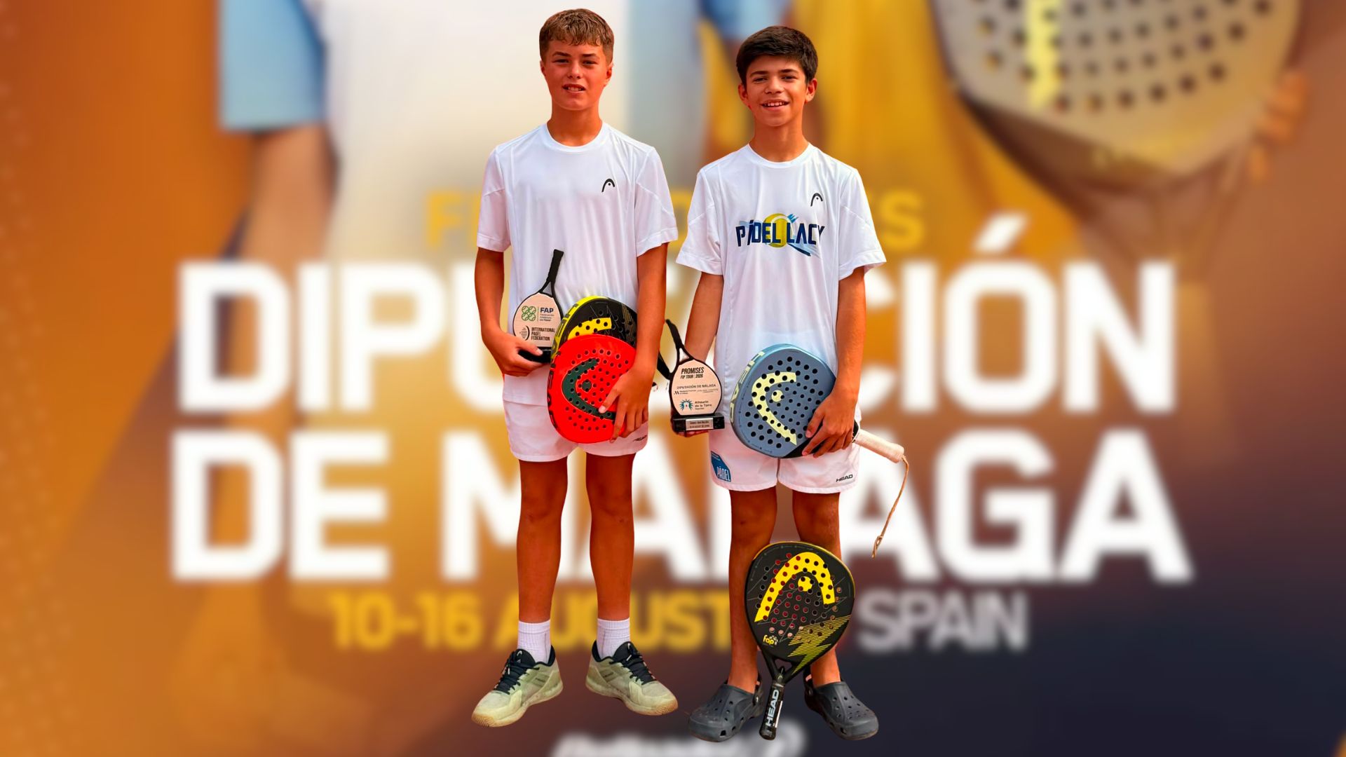 FIP Promises Málaga : Paul Rolandi s’impose en U12, Thiago Rolandi demi-finaliste à seulement 9 ans