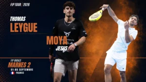 FIP Bronze Marnes II – Thomas Leygue retrouve Jesús Moya, un an après le traumatisme de Rome
