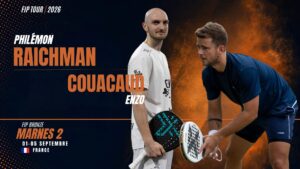 Enzo Couacaud y Philémon Raichman se reunieron para el FIP Bronze Marnes II