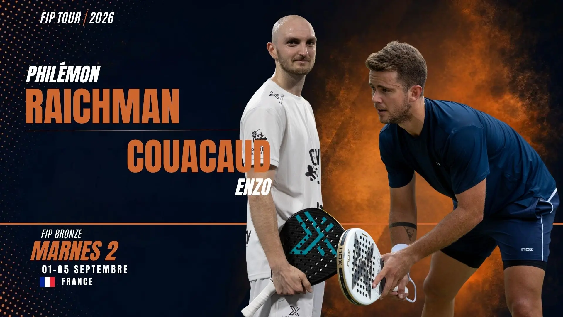 Enzo Couacaud et Philémon Raichman réunis pour le FIP Bronze Marnes II