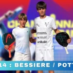 Championnats de France U14 – Bessière / Pottier renversent la hiérarchie et s’offrent le titre face à Devriendt / Debroy | Padel Magazine Championnats de France U14 – Bessière / Pottier renversent la hiérarchie et s’offrent le titre face à Devriendt / Debroy