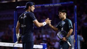 London P1 – Six jeux consécutifs et une finale : Chingotto / Galán font craquer Lebrón / Augsburger