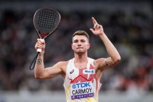 Thomas Carmoy: tre månader utan hoppning… men inte utan padel