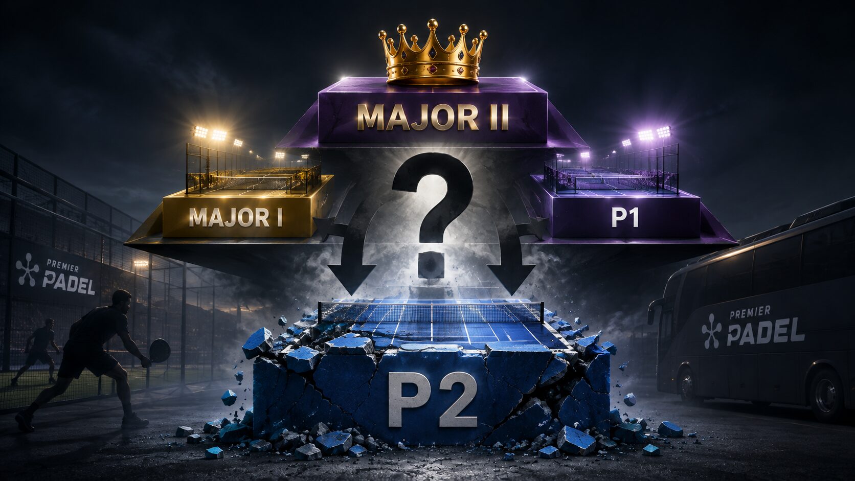 Le Major II peut-il mettre en danger les tournois P2 de Premier Padel ?