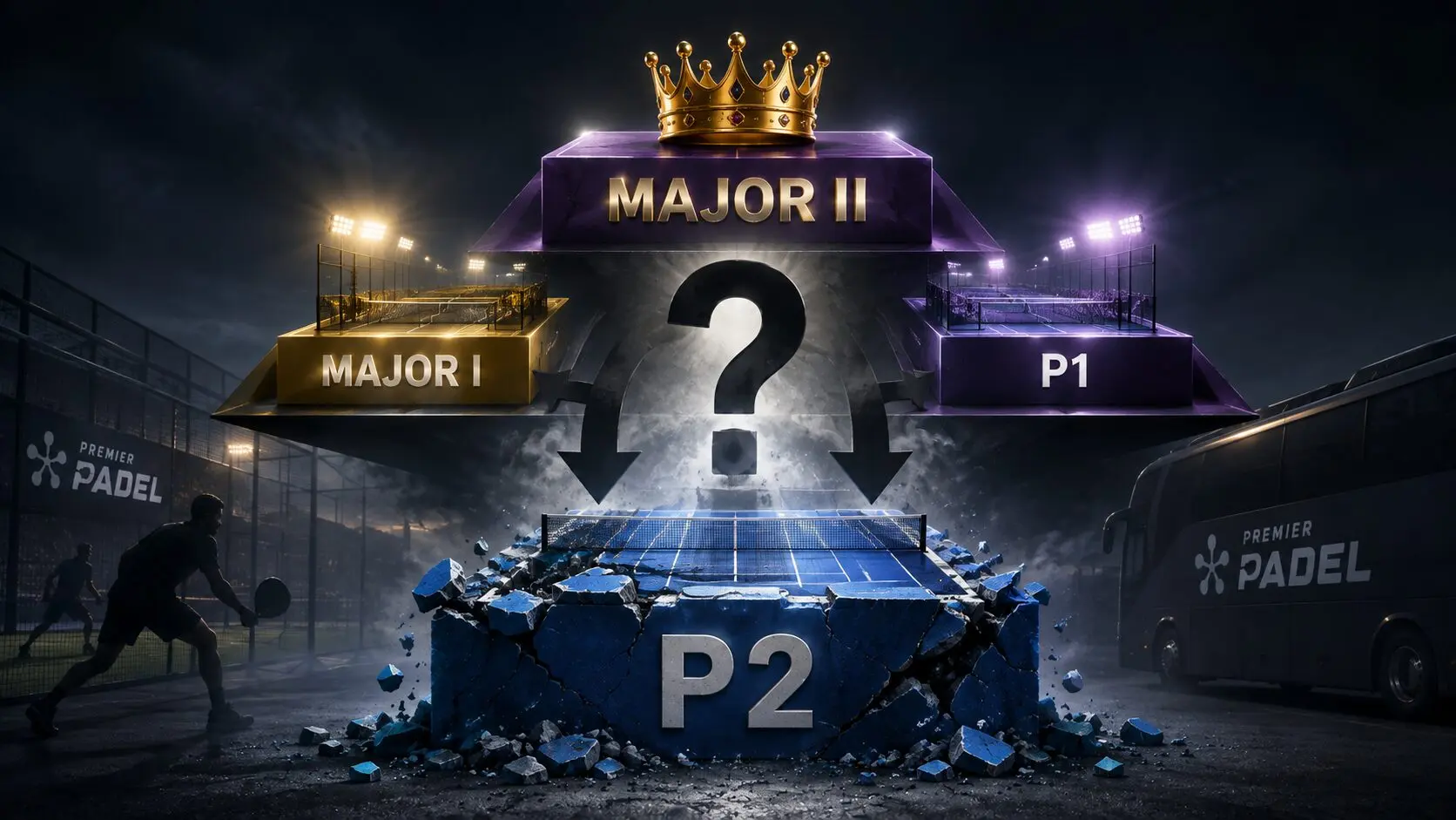Le Major II peut-il mettre en danger les tournois P2 de Premier Padel ?