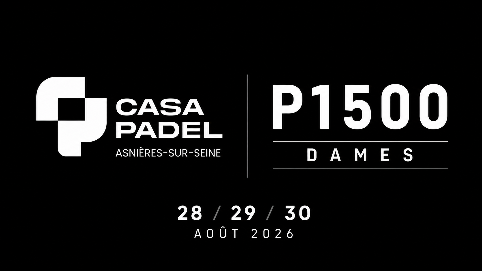 P1500 Casa Padel Dos – Clergue / Maligo débarquent en favorites à Asnières-sur-Seine, mais attention au piège Duchêne / Tonda