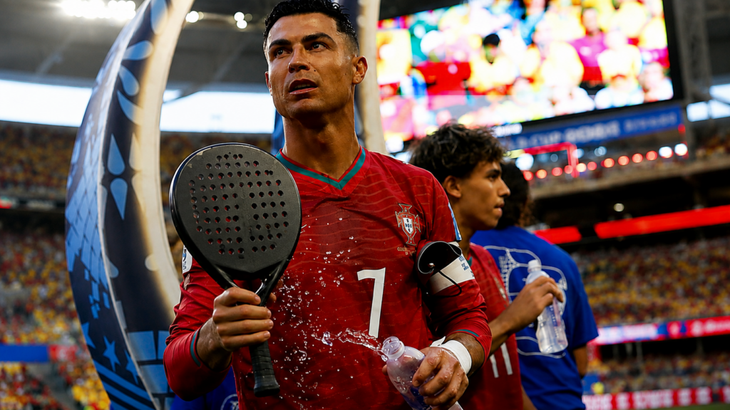 Cristiano Ronaldo prépare son après-football : le padel au cœur de sa nouvelle vie