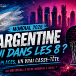 ChatGPT Image 20 août 2026 14_13_45 | Padel Magazine Affiche promotionnelle Mondial 2026: drapeau argentin, skyline futuriste et le titre 'ARGENTINE' avec 'QUI DANS LES 8?'.