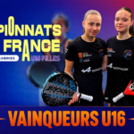 Augustine Charpentier / Zia Debroy championnes de France U16 2026 après un vrai combat face à Louise Clorennec-Beuzit / Alice Rolland | Padel Magazine Augustine Charpentier / Zia Debroy championnes de France U16 2026 après un vrai combat face à Louise Clorennec-Beuzit / Alice Rolland