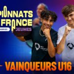 Championnats de France U16 : Perrot / Huard de La Marre survivent à une balle de match et décrochent le titre
