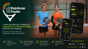 Rainbow Padel veut simplifier la rencontre entre joueurs et coachs partout en France