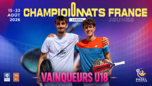 Jérémy Robert et Olivier Guy de Chamisso, patrons des Championnats de France U18 2026