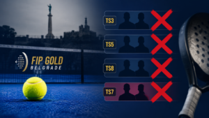 FIP Gold Belgrade : après les paires hybrides, 6 forfaits dont 4 têtes de série viennent bouleverser le tableau