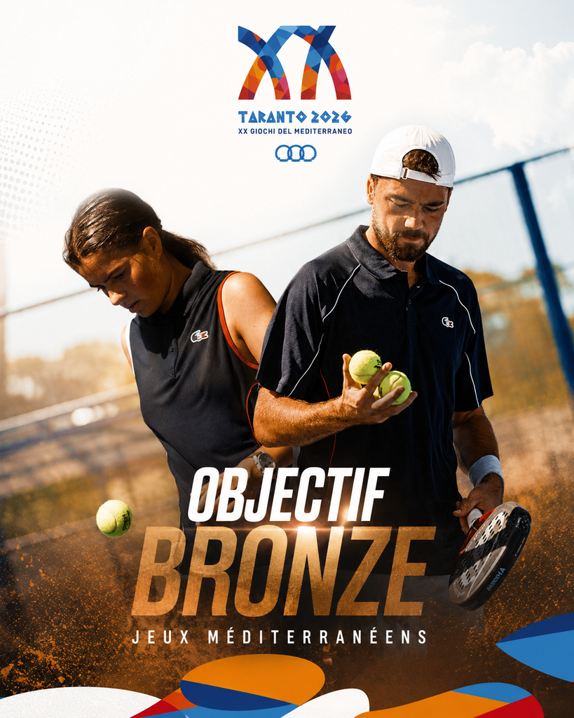 Jeux Méditerranéens : après l’Italie, Bahurel / Guichard visent le bronze face à la Grèce | Padel Magazine Jeux Méditerranéens : après l’Italie, Bahurel / Guichard visent le bronze face à la Grèce