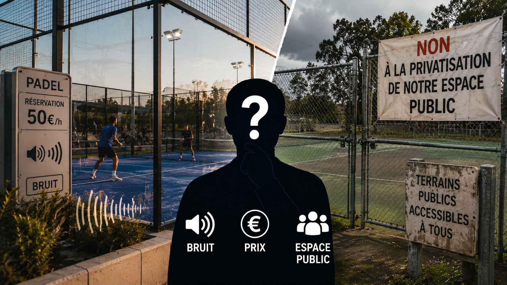 Bruit, prix, espace public : pourquoi certains projets de padel sont contestés