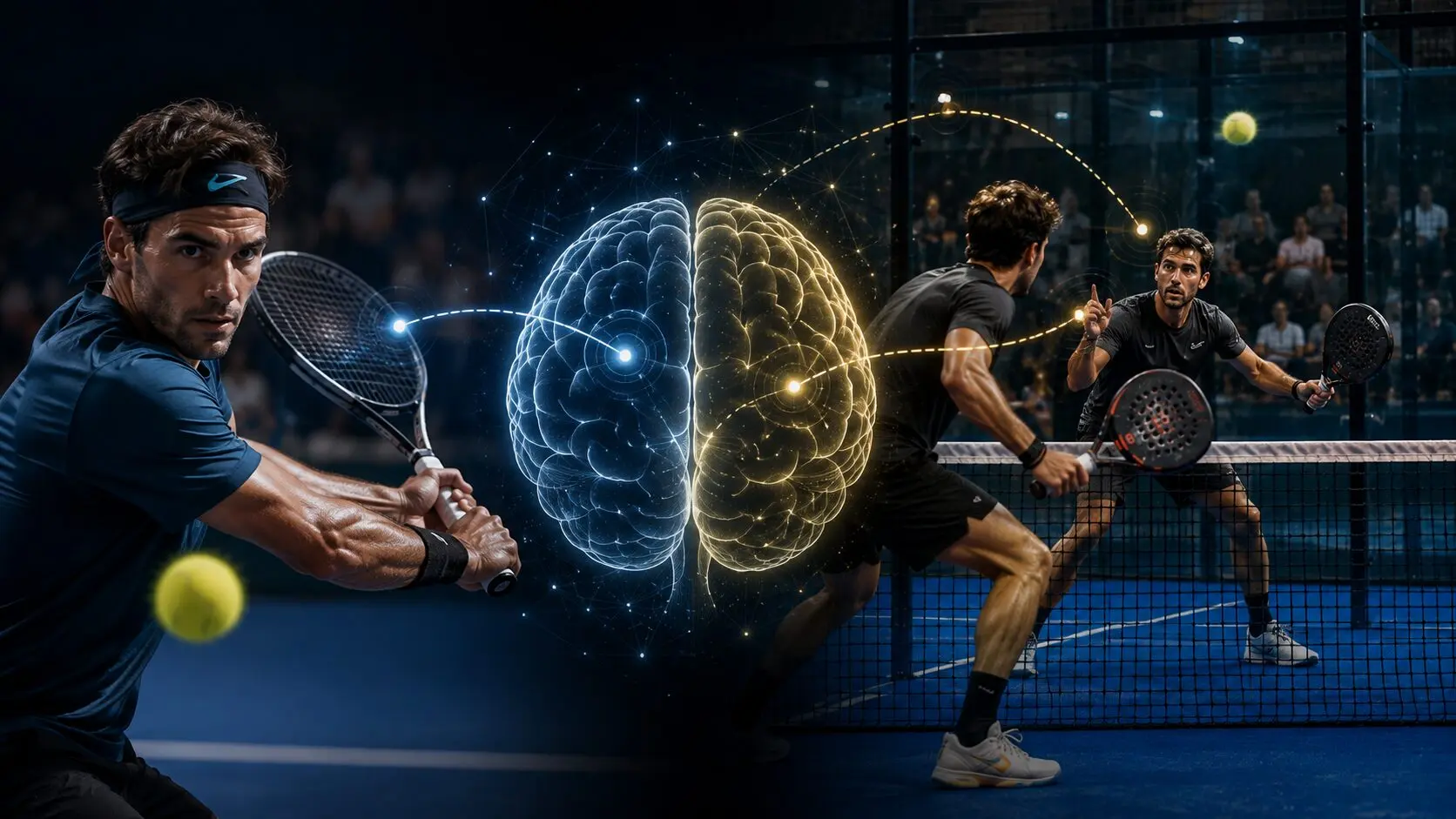 Le padel muscle-t-il le cerveau plus que le tennis ?
