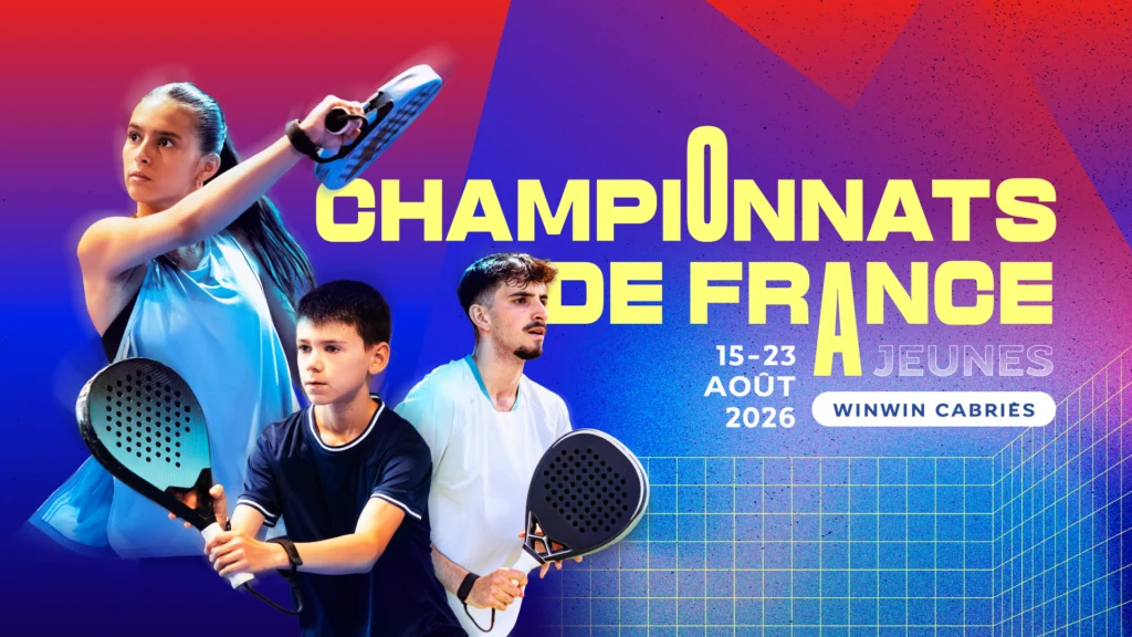 Championnats de France Jeunes de padel 2026 : neuf jours de compétition à Cabriès, des U12 aux U18
