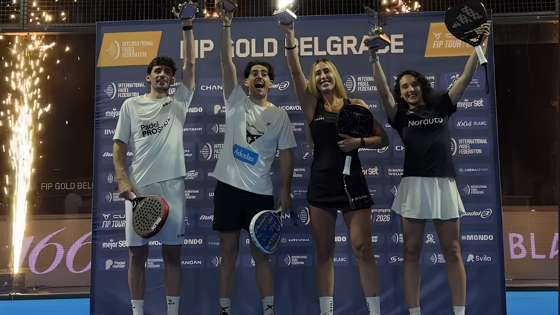 FIP Gold Belgrade : Rufo et Iglesias s’offrent leur premier titre ensemble en renversant Salazar / Osoro en finale