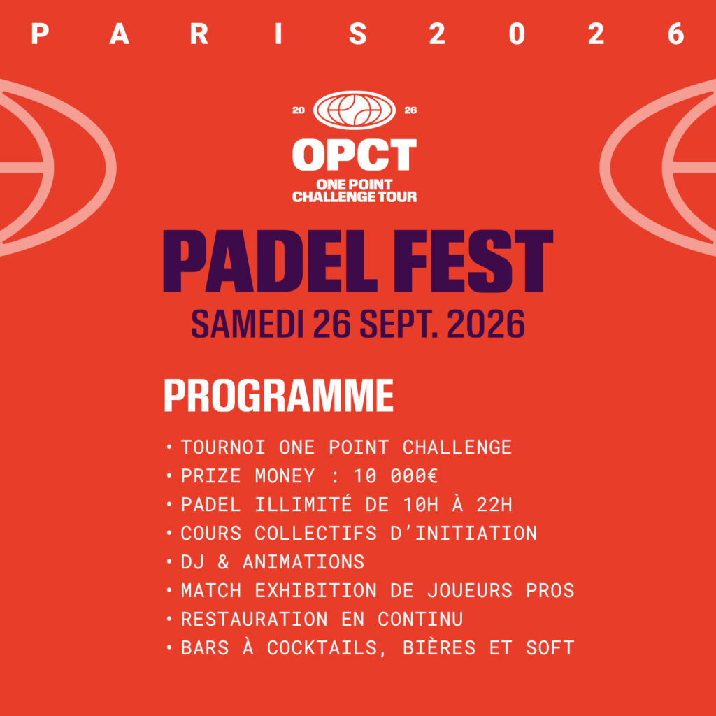 One Point Challenge Tour : 10 000 € pour un seul point, l’OPCT débarque à Paris