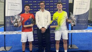 P1000 FJ Avocat / 4PADEL Challans : Arette-Hourquet et Dornberger renversent la finale et décrochent le titre