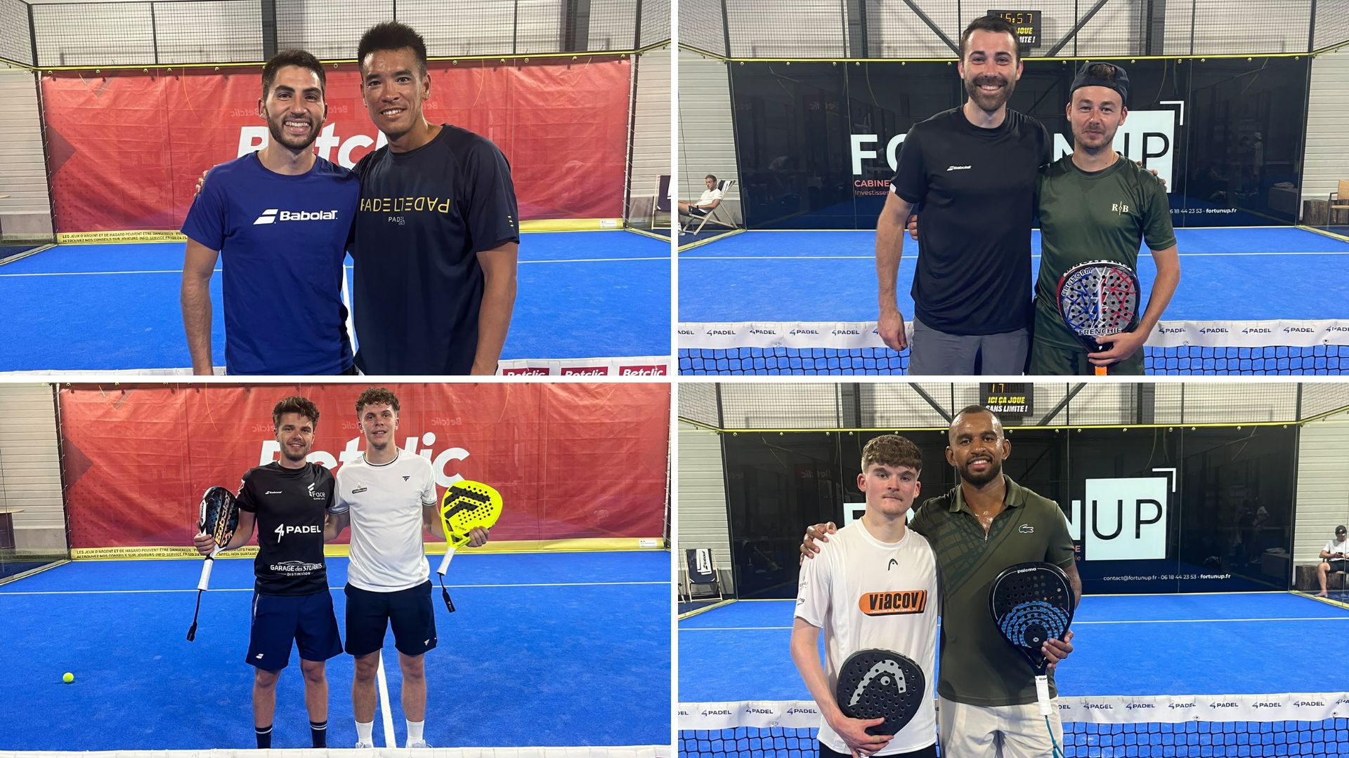 P1000 FJ Avocat / 4PADEL Challans : la tête de série 1 renverse son quart, place aux demi-finales