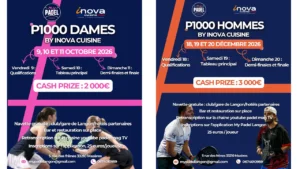 MyPadel Langon : à peine ouvert, le club accueille déjà deux P1000 dont un tournoi à 3000€ !