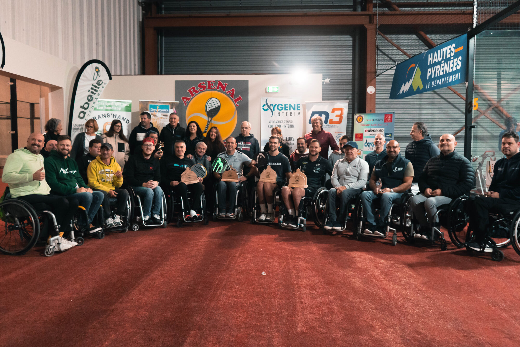 Padel fauteuil : un plateau international record attendu à Tarbes
