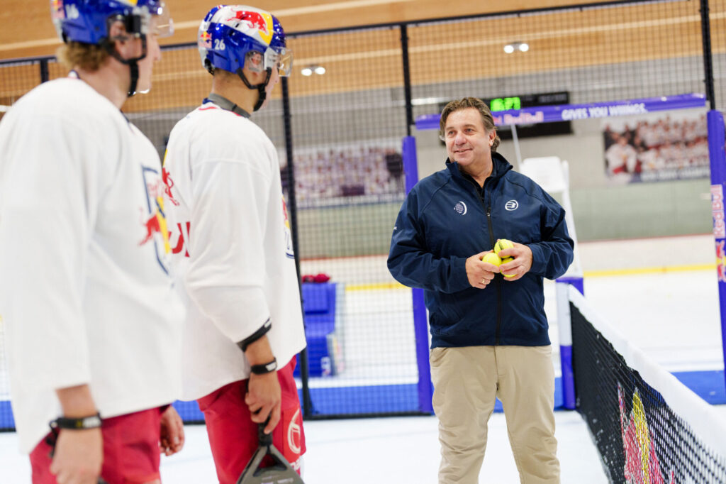 Coldest Court : quand le padel se joue… sur une patinoire