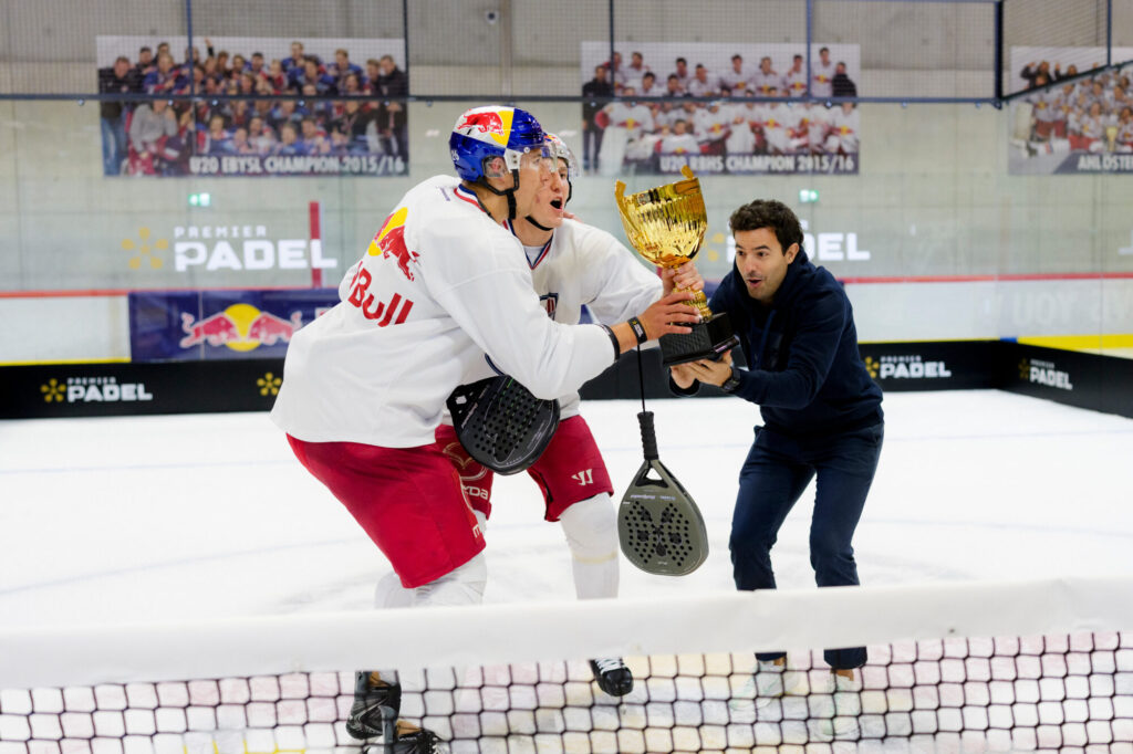 Coldest Court : quand le padel se joue… sur une patinoire