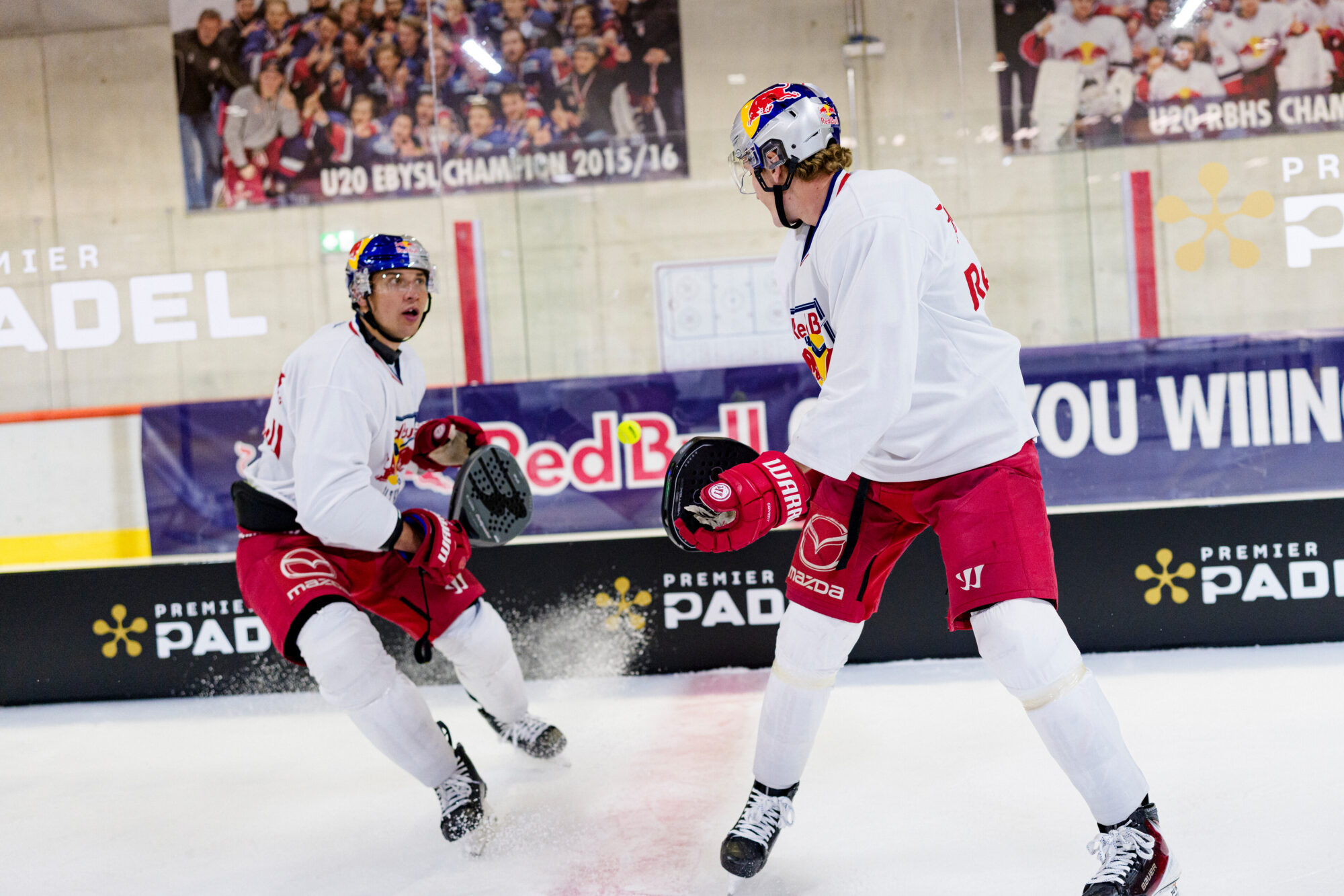 Coldest Court : quand le padel se joue… sur une patinoire