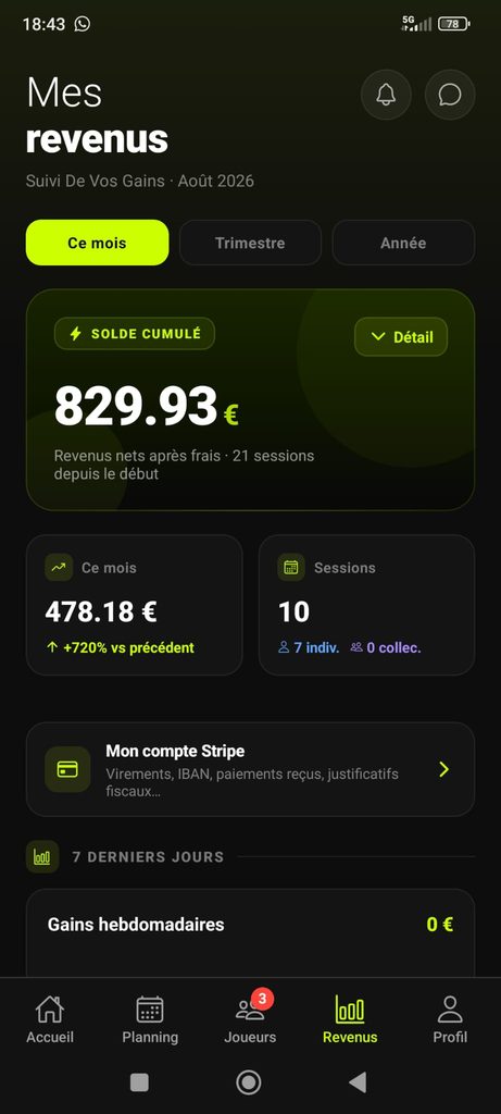 Rainbow Padel veut simplifier la rencontre entre joueurs et coachs partout en France