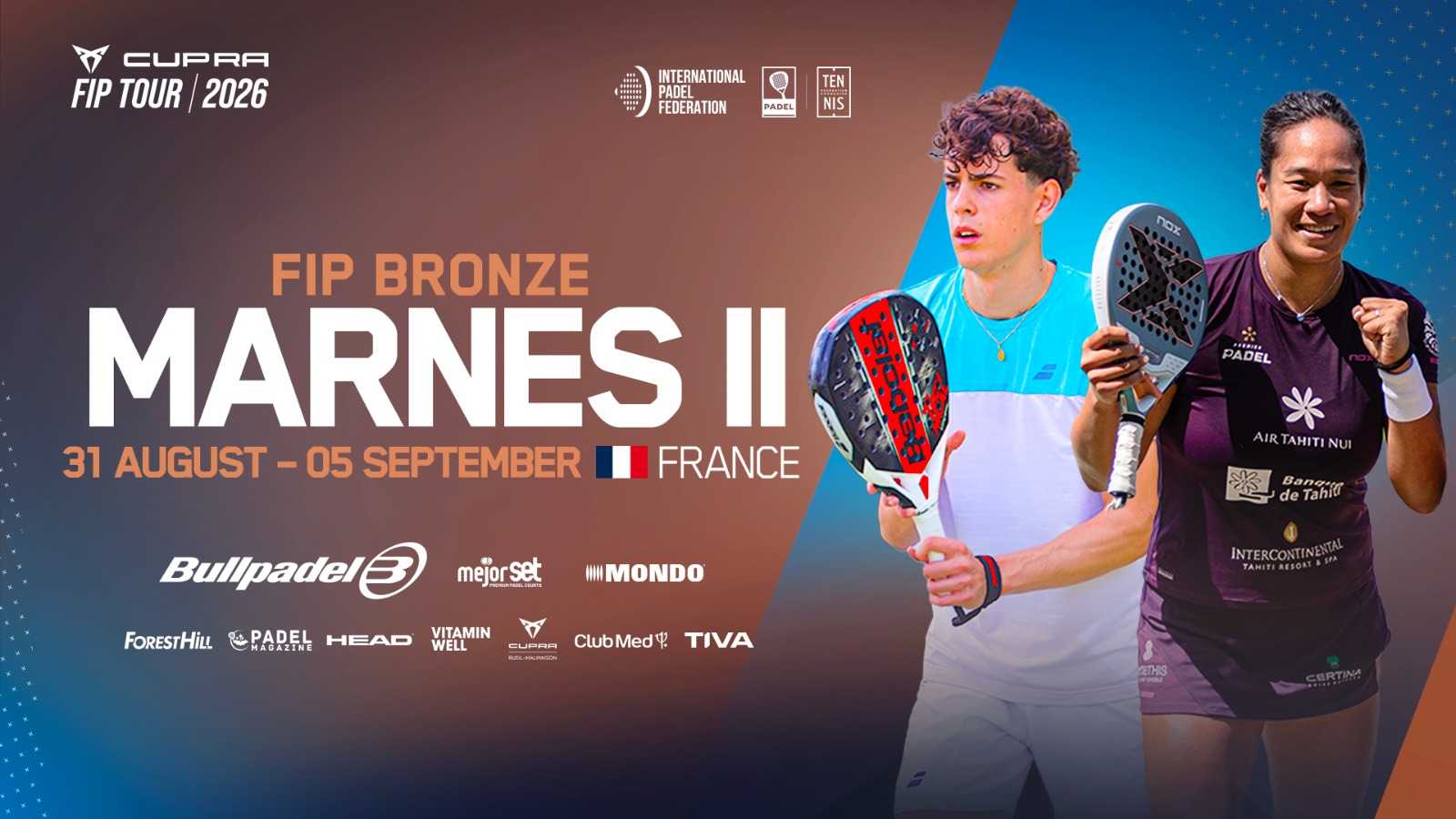 FIP Bronze Marnes : les tableaux sont tombés, plusieurs chocs franco-français dès le premier tour