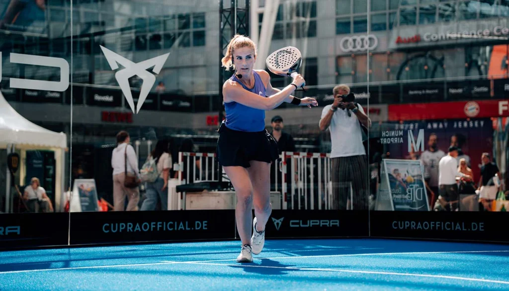 À Munich, le padel s’installe au cœur de l’aéroport : trois pistes et déjà 5 000 visiteurs