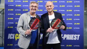 4PADEL und Babolat Eric verlängert die Partnerschaft um weitere vier Jahre. babolat Joseph Vieville