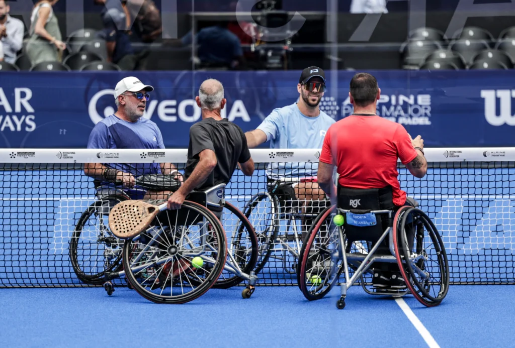Edorta de Anta, n°1 mondial de padel fauteuil : “Il faut maintenant un véritable circuit international”