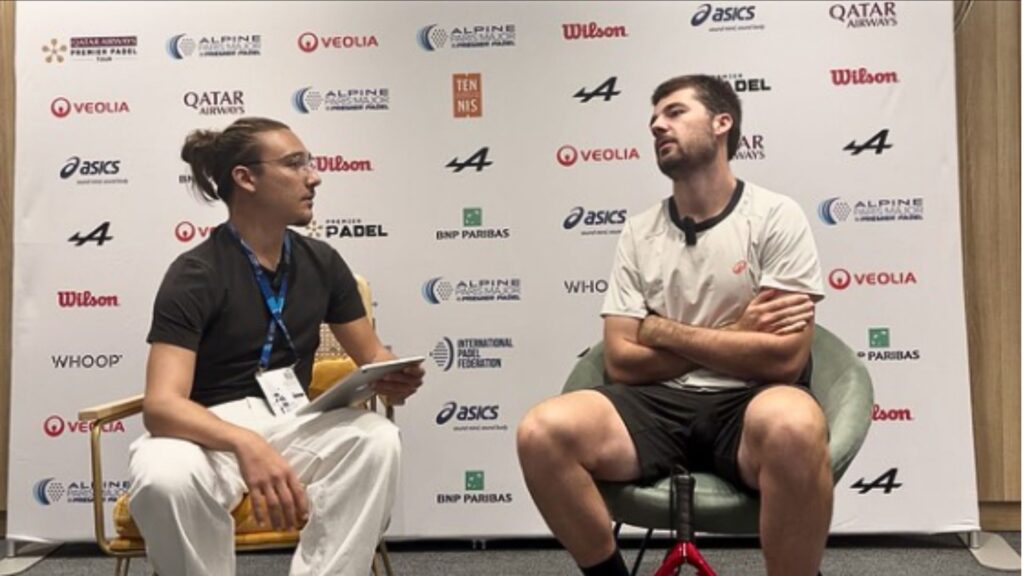 Dylan Guichard : "Avec Clément, on va se concentrer sur Premier Padel"