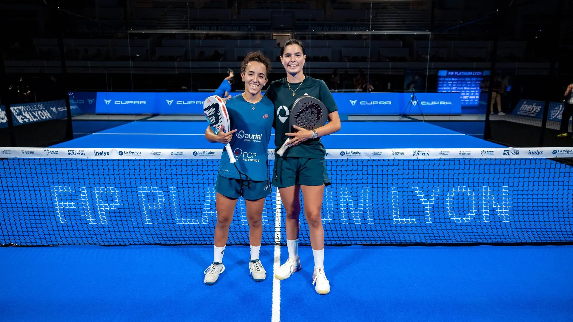 FIP Platinum Lyon : Bahurel et Val López assurent et s’offrent un huitième face à Collombon / Sharifova