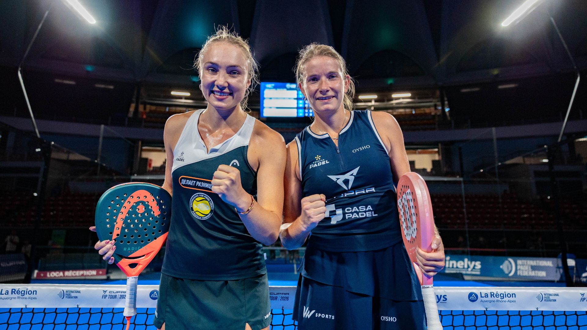 FIP Platinum Lyon - Collombon et Sharifova sen sortent en trois sets face à Bahurel Val López et rejoignent les quarts | Padel Magazine FIP Platinum Lyon - Collombon et Sharifova s’en sortent en trois sets face à Bahurel / Val López et rejoignent les quarts