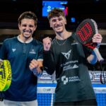 FIP Platinum Lyon Leygue et Moya sauvent une balle de match et renversent Lamperti Álvarez pour filer en 8es face à Alonso Goñi | Padel Magazine FIP Platinum Lyon : Leygue et Moya sauvent une balle de match et renversent Lamperti / Álvarez pour filer en 8es face à Alonso / Goñi