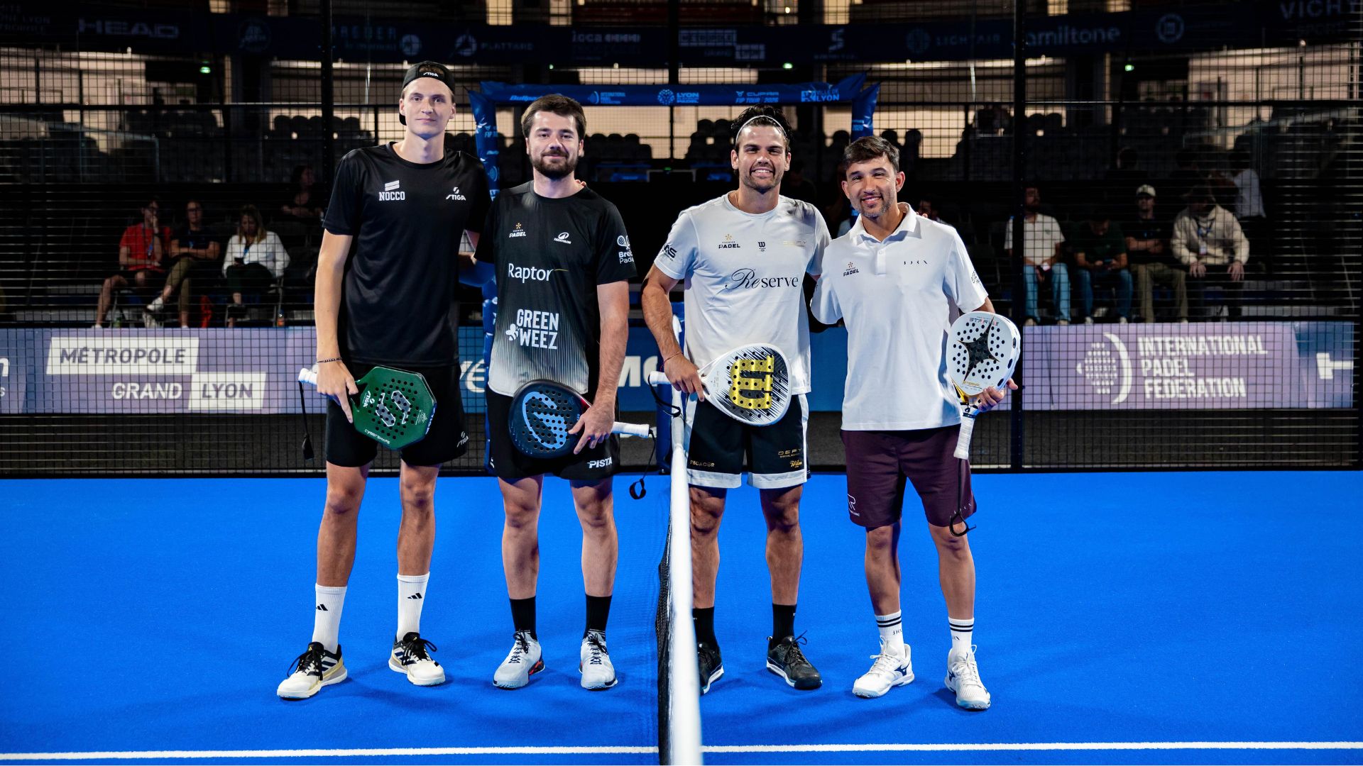 FIP Platinum Lyon énorme sensation de Guichard et Axelsson qui font tomber Garrido Sanyo dentrée | Padel Magazine FIP Platinum Lyon : énorme sensation de Guichard et Axelsson, qui font tomber Garrido / Sanyo d’entrée