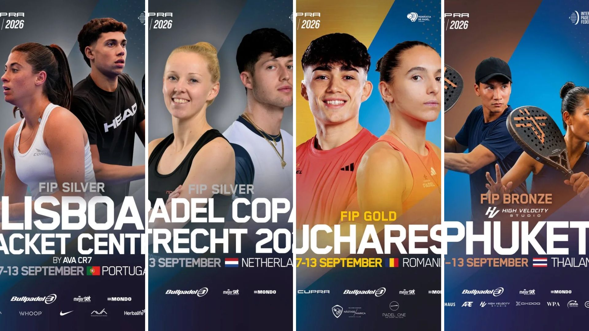 FIP Tour de nombreux Français engagés à Utrecht Lisbonne Bucarest Casablanca et Phuket | Padel Magazine FIP Tour : de nombreux Français engagés à Utrecht, Lisbonne, Bucarest, Casablanca et Phuket